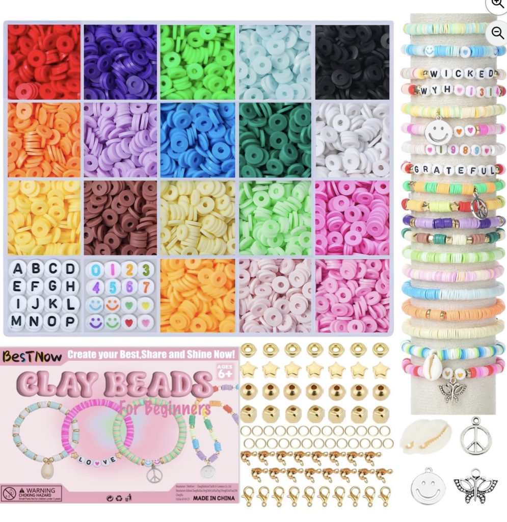 bestnow clay beads